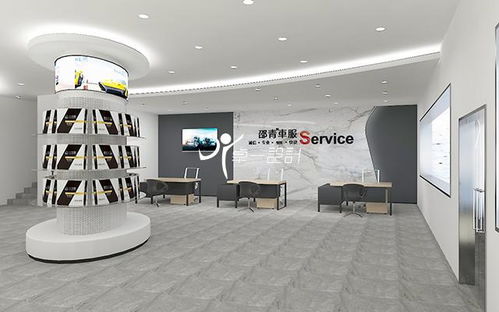 1000平的汽修廠設(shè)計(jì)項(xiàng)目分享系列1,效果圖及最終效果